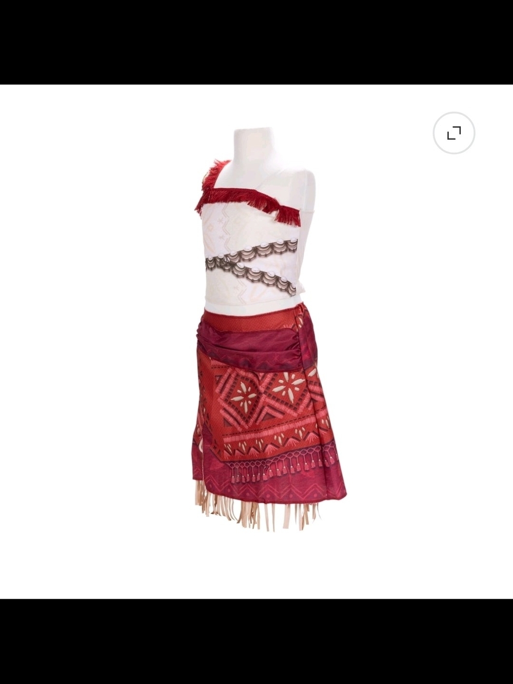 Disney's Moana 2 All New Adventure Play Outfit Includes Top and Skirt Fits Child - Picture 2 of 11